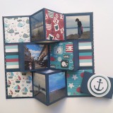 Kreativ Set 25 - Minialbum schmales Shutterfold Kreativ Set 25 - Minialbum schmales Shutterfold
